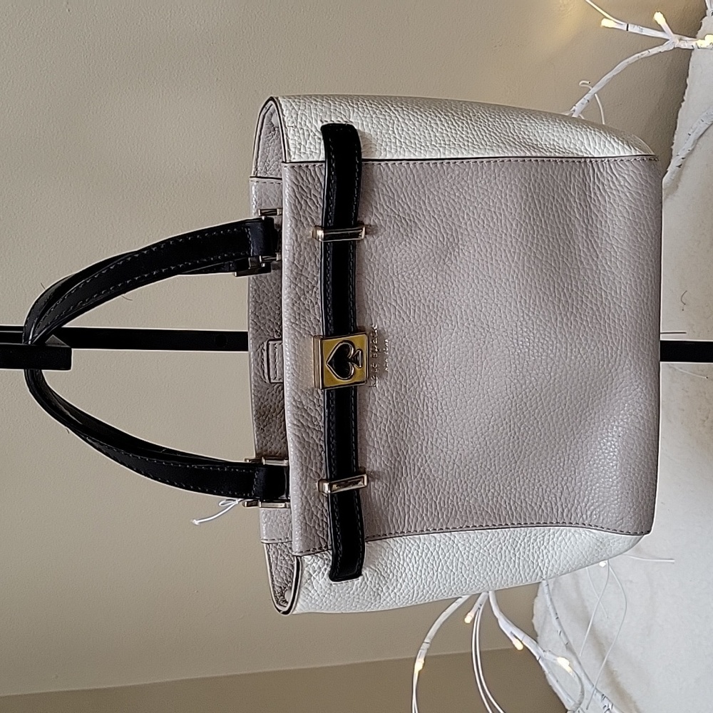 EUC Kate Spade Houston Street Two Toned Satchel w/Shoulder Strap